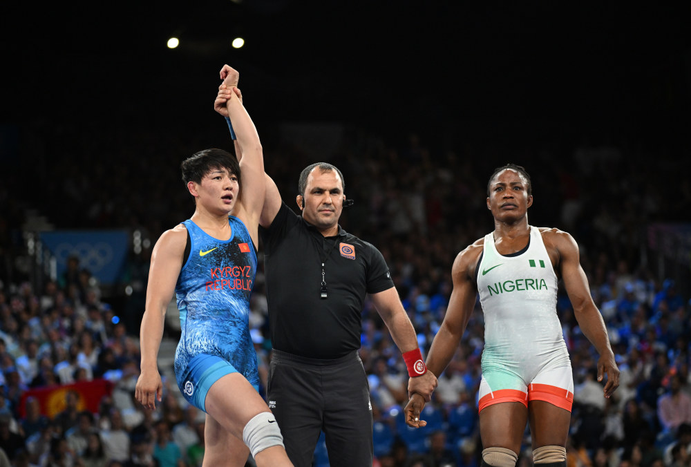 巴黎奥运会丨摔跤——女子自由式68公斤级半决赛赛况