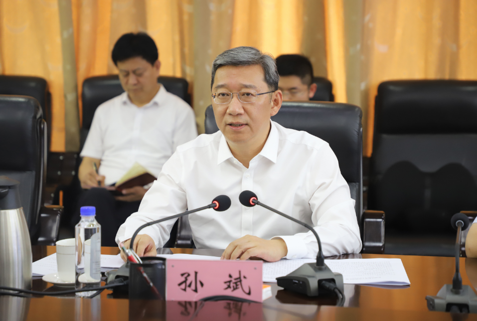 孙斌到长清区调研