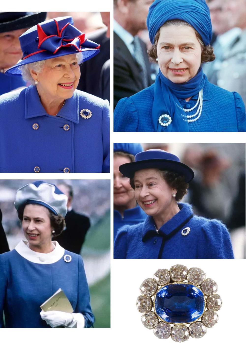 75岁卡米拉解锁两枚英女王的蓝宝石胸针,春风得意喜上头_腾讯新闻