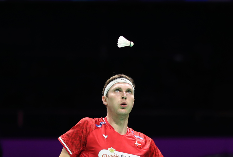 羽毛球——汤姆斯杯四分之一决赛:中国台北队对阵丹麦