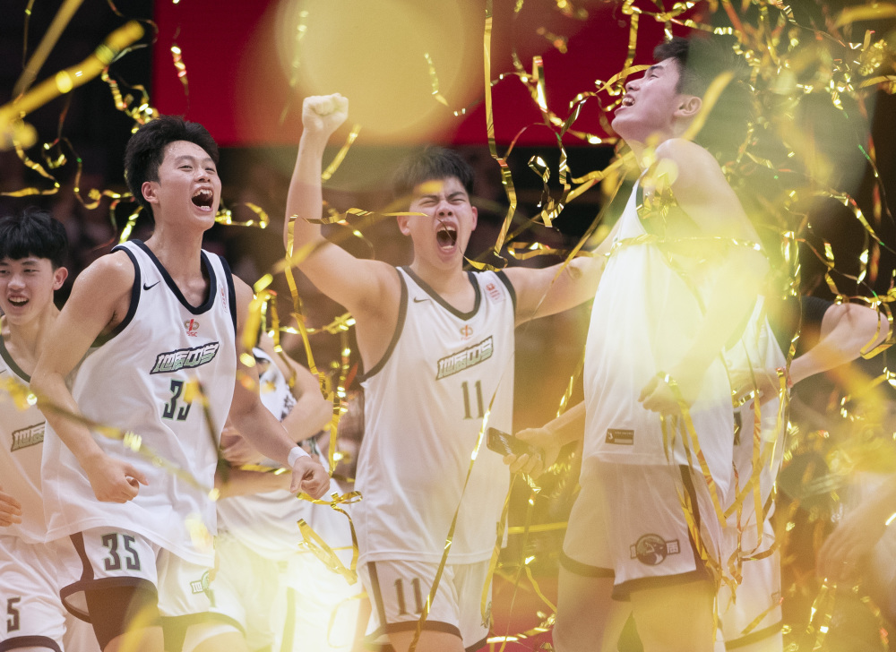 篮球——耐高联赛:湖南地质中学获男子组总冠军