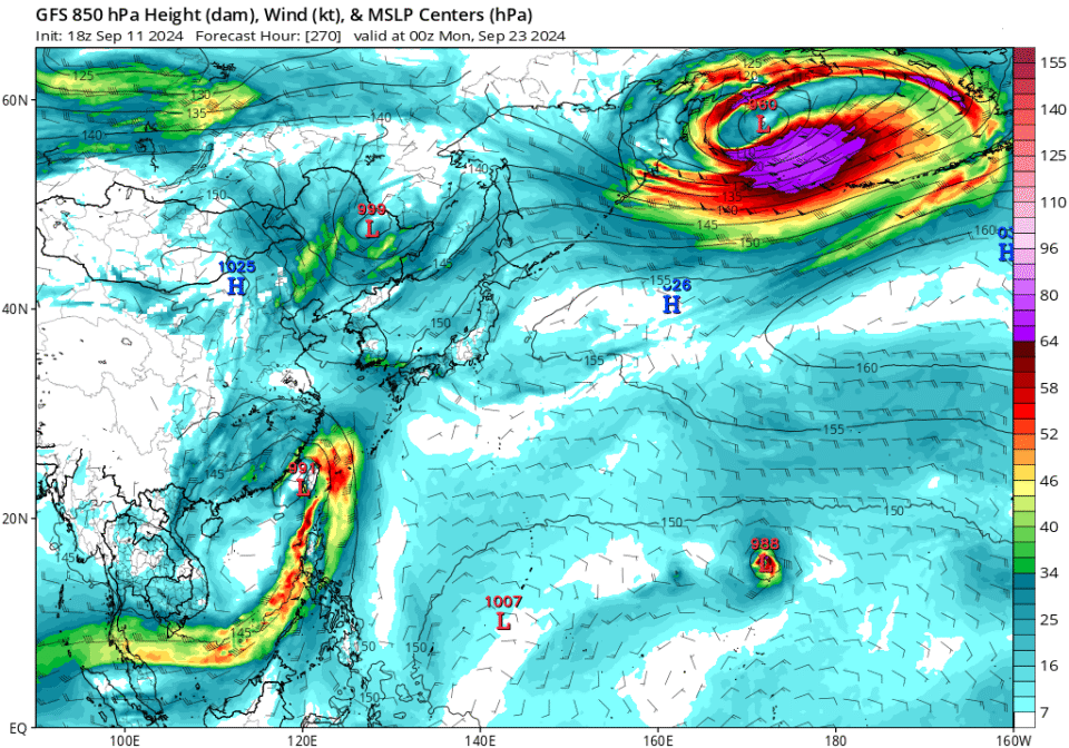路径西调,台风贝碧嘉锁定华东沿海,美国预报最强可达16级