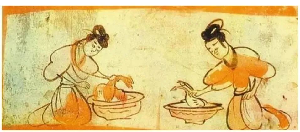 这幅古墓"烫鸡图"告诉你!