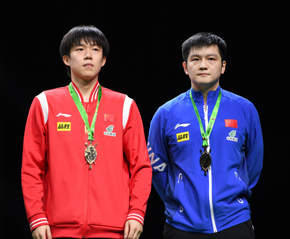 (体育)乒乓球——世乒赛:樊振东/王楚钦男双夺冠(5)-腾讯新闻