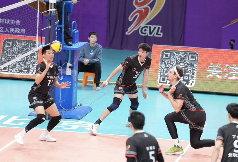 北汽男排击败湖北队豪取三连胜