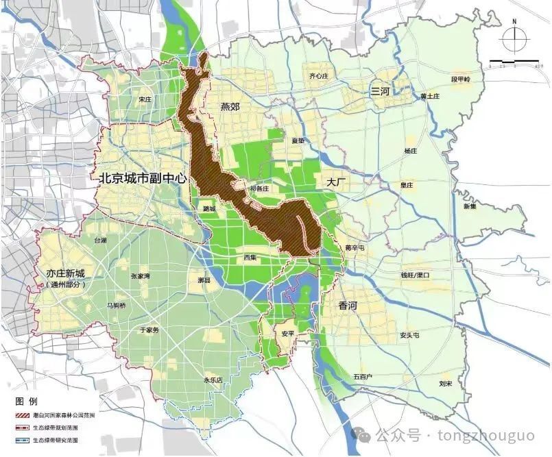 通州首个国家公园将开工!打造10条城市画廊(名单)!