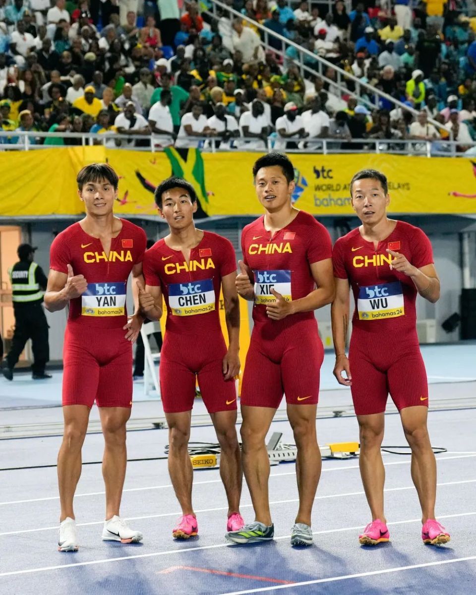 中国男子4x100米接力队,巴黎见