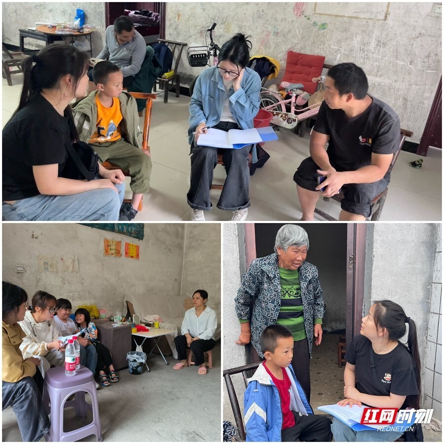 永定区合作桥乡中心学校开启"利剑护蕾"第二轮家访全覆盖行动
