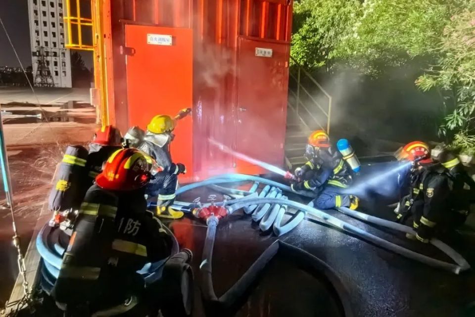 杭州支队圆满完成全市第一期乡镇(街道)专职消防队指挥员灭火救援能力