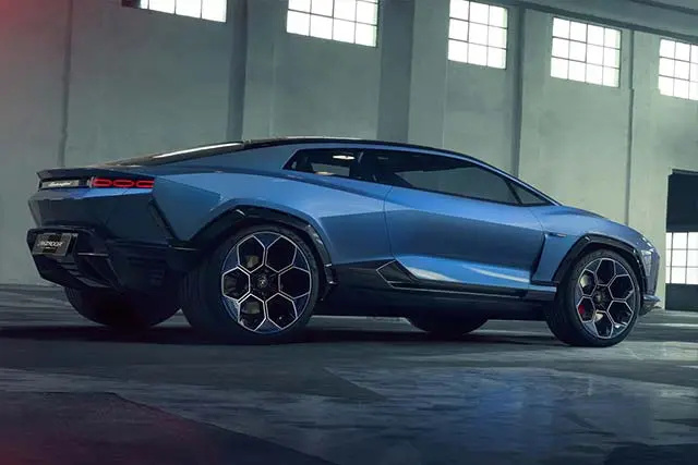 超酷兰博基尼lanzador电动跨界概念车出炉