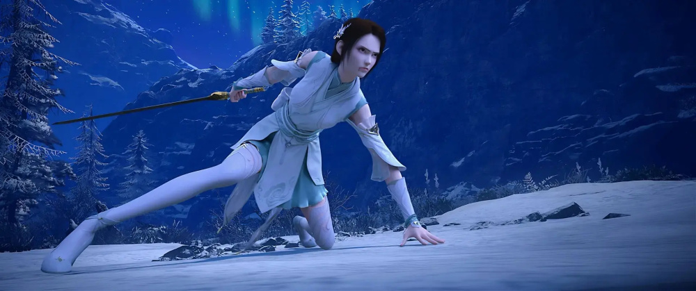 斗破苍穹:凤清儿绝美登场,长相神似美杜莎,萧炎再遇纳兰嫣然