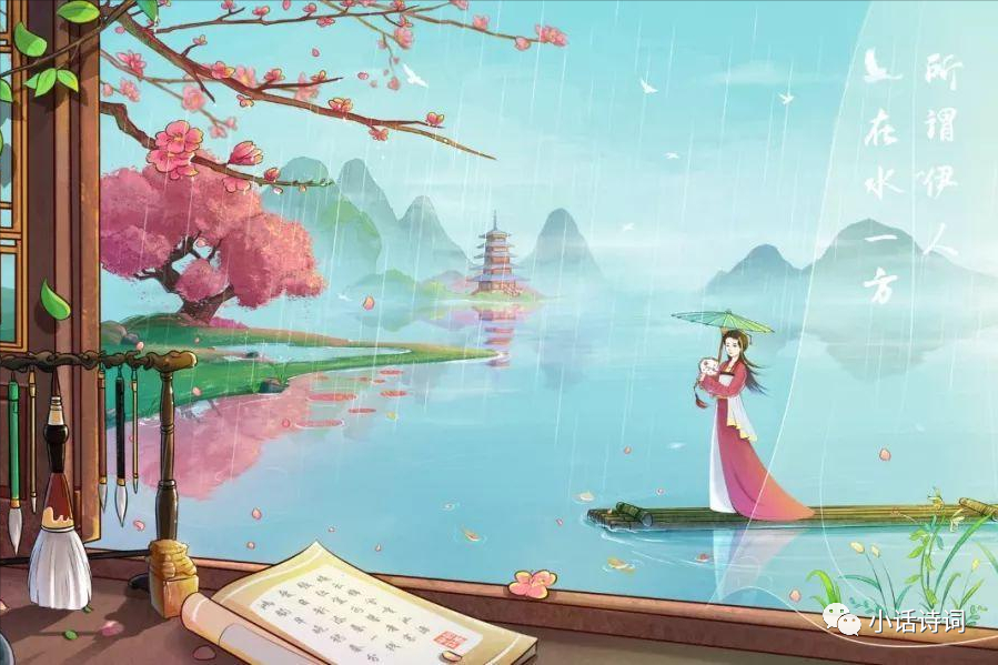 姜夔写给情人的一首词,开篇就是千古名句,词意美得让人心醉