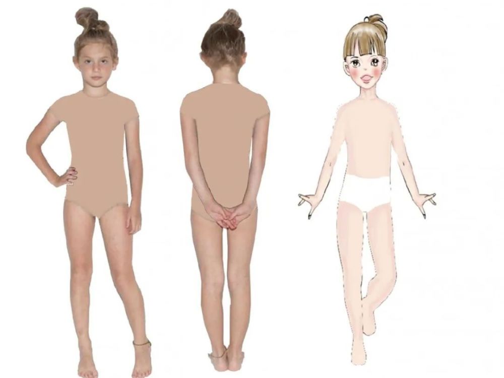 人体模特素材分享|ps服装设计效果图必备_腾讯新闻