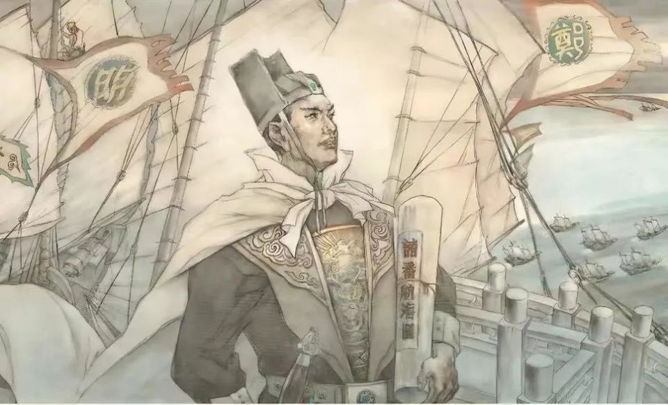 快来海博馆看《郑和下西洋》500米长卷中国画天津特展