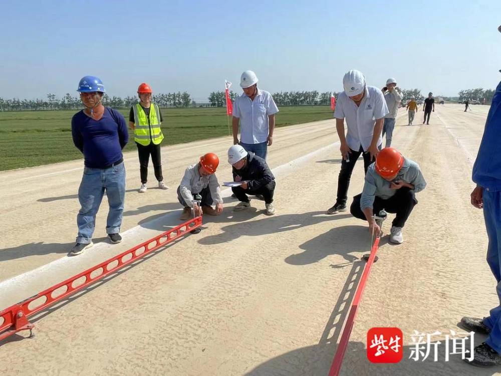 鹽洛高速首段路床順利交驗_騰訊新聞