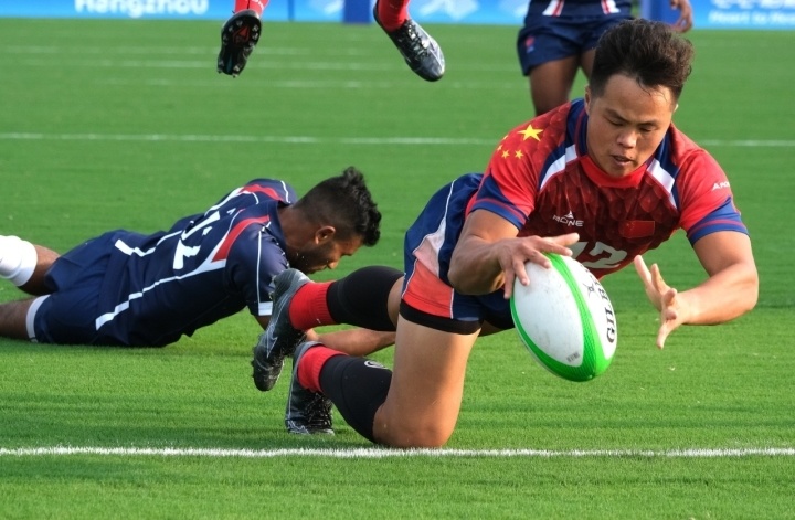 七人制橄榄球 中国男队以65-0轻松战胜尼泊尔(组图)_腾讯新闻