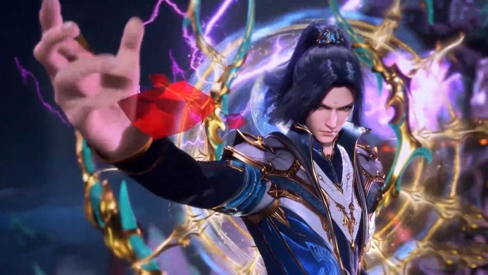 斗罗：唐三喜提3块神级魂骨，魔鲸王意外复活，结果被海神一掌打死