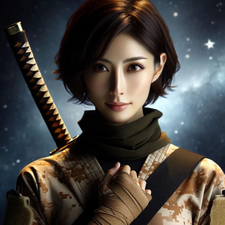 我用ai画出《三体》中短发杀手版智子