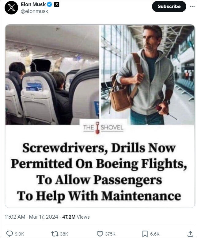 美国阿拉斯加航空波音737-800客机降落时内风挡玻璃破裂,机上载159名