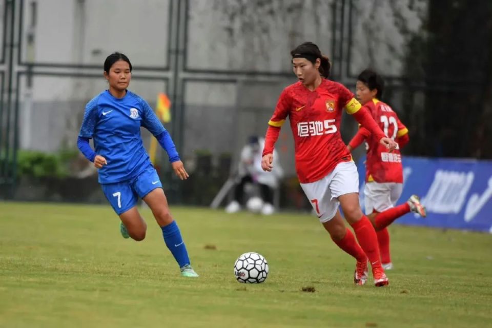 申花女足|女甲第十八轮:陈鑫悦梅开二度 申花上体女足2-0广州队女足