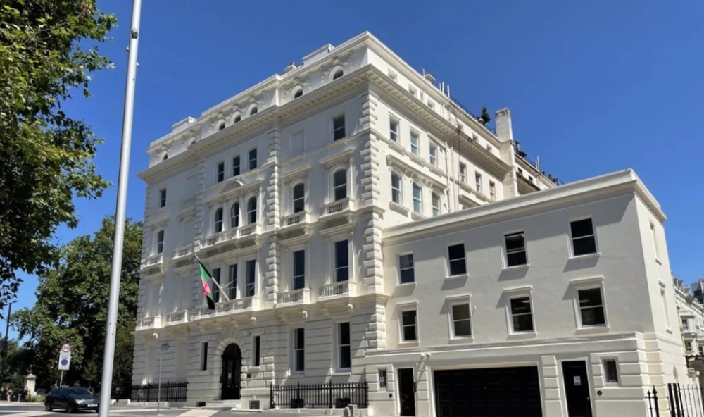 阿富汗驻英国大使馆关闭