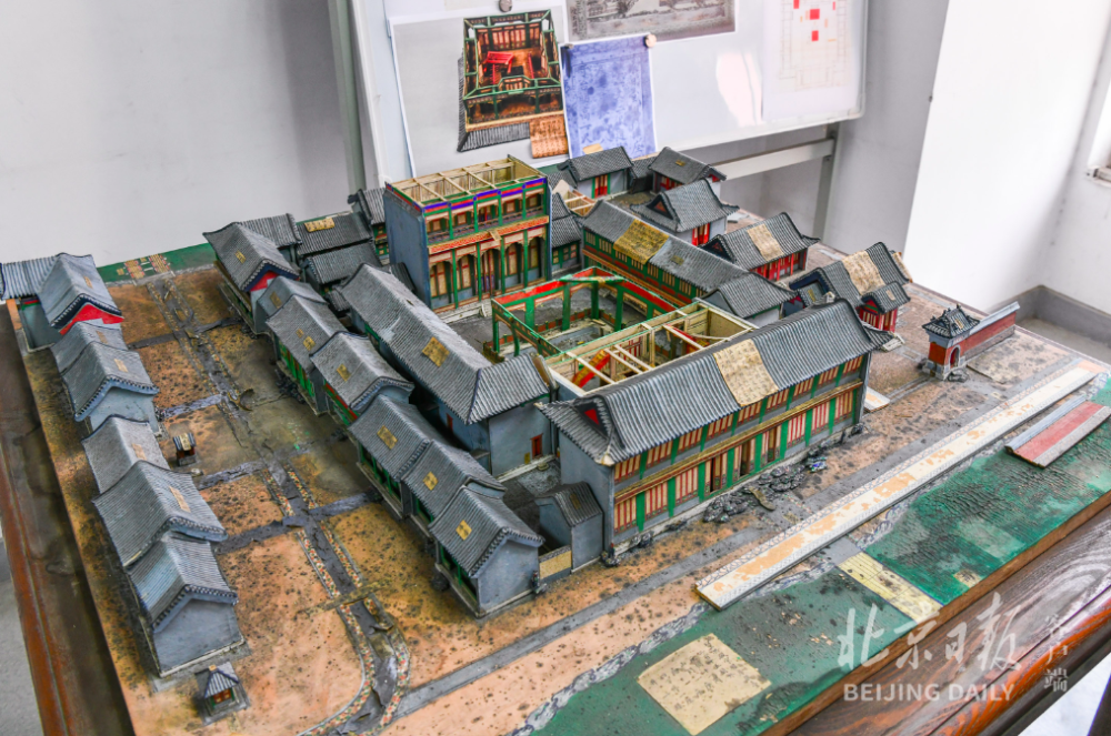 圆明园同乐园后年焕新国博修复师妙手修复样式雷