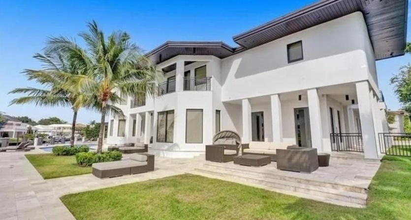 特意选的梅西迈阿密豪宅门牌号是91