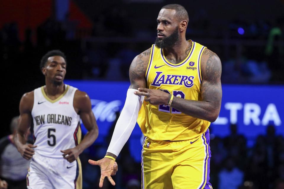 【nba】詹姆斯高效砍下30分,湖人44分狂胜鹈鹕闯进决赛-腾讯新闻