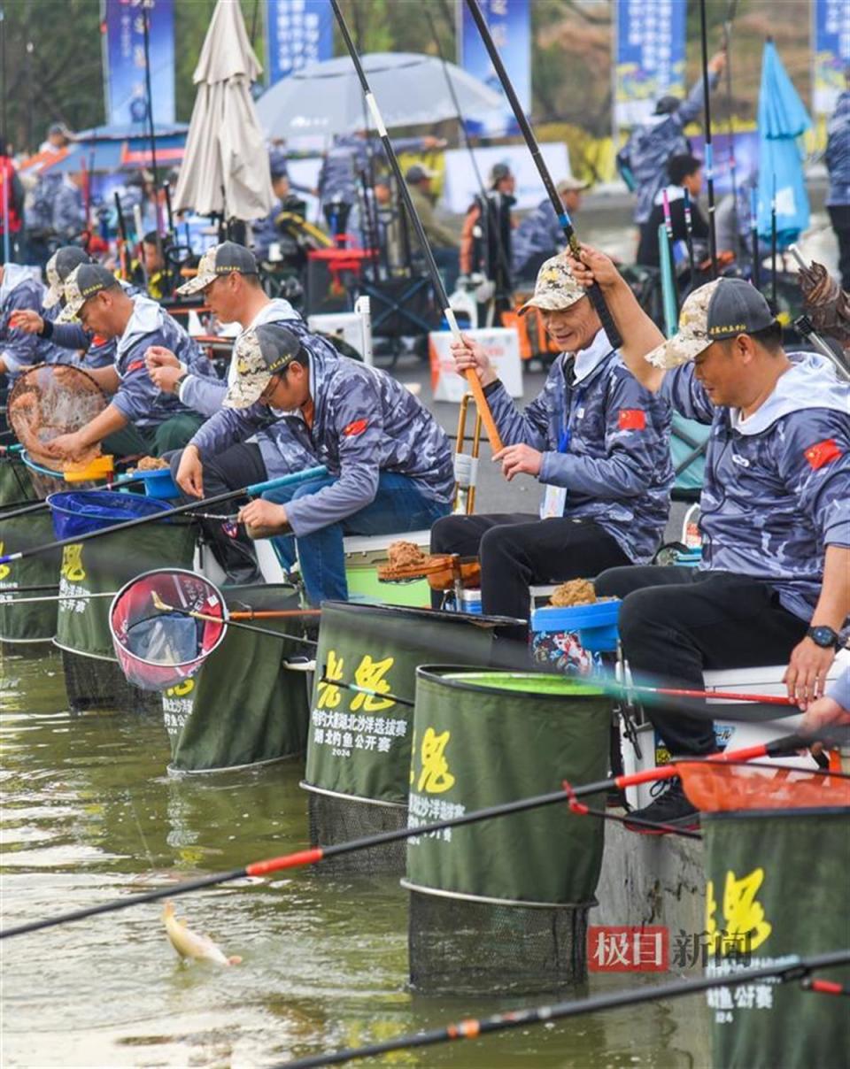 450名钓友在沙洋一决高下湖北发展钓鱼运动产业得天独厚