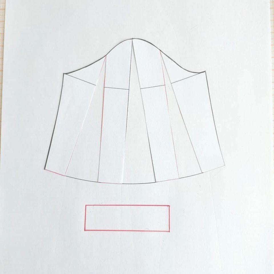 3款连衣裙 5款半身裙的纸样变化实例67