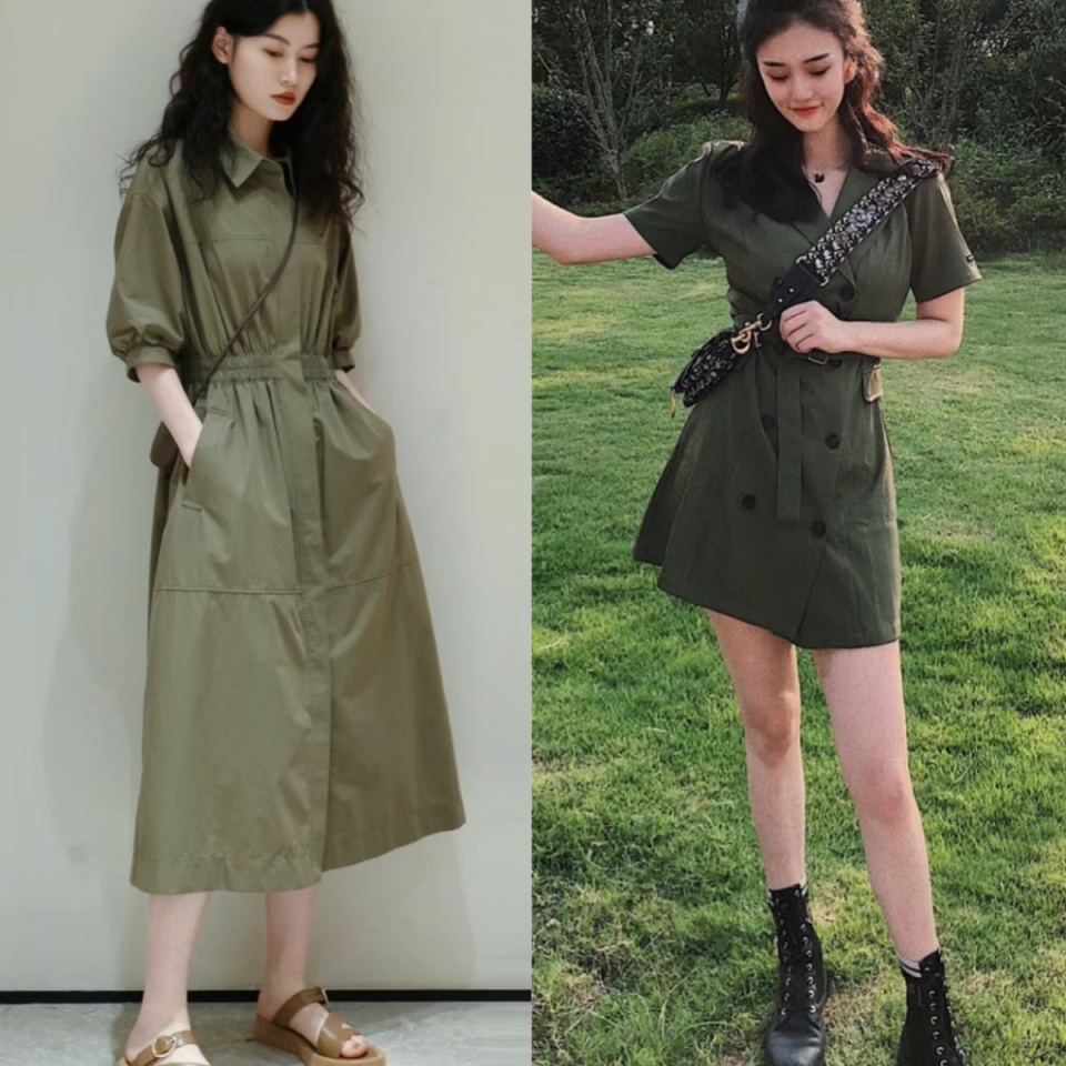 搭配技巧:不同深浅的绿色相互搭配,能够巧妙地增加整体的层次感,展现