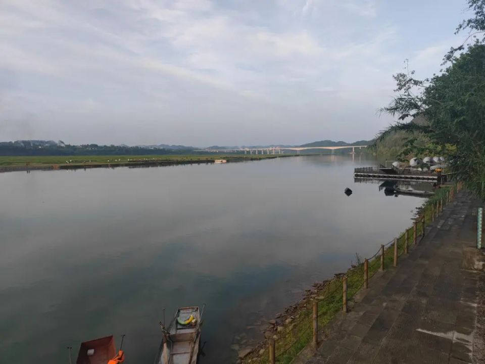 蓬安县百牛渡江景区中的"景观浮桥",现在状况如何了?