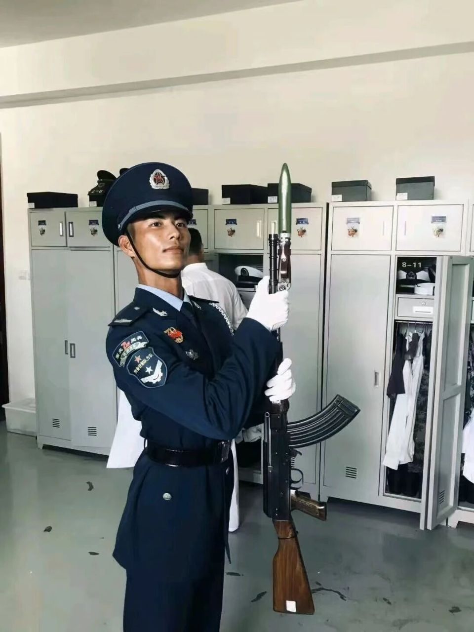 上海网红警察现场观礼:太震撼!