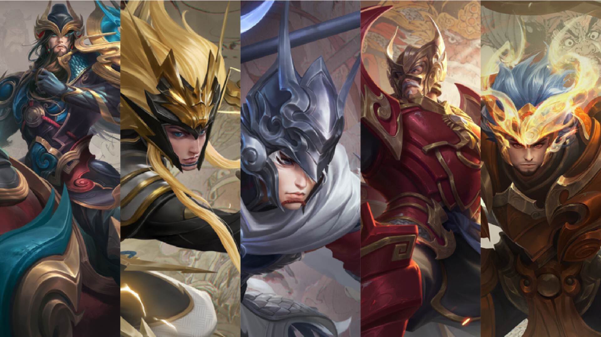 伽罗新传说预热杨戬二郎神建模超酷7款新皮肤公布五虎返场