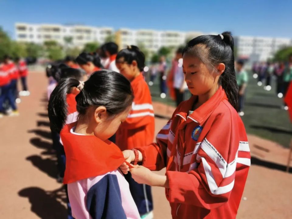解锁新身份!石嘴山市各小学举行少先队入队仪式