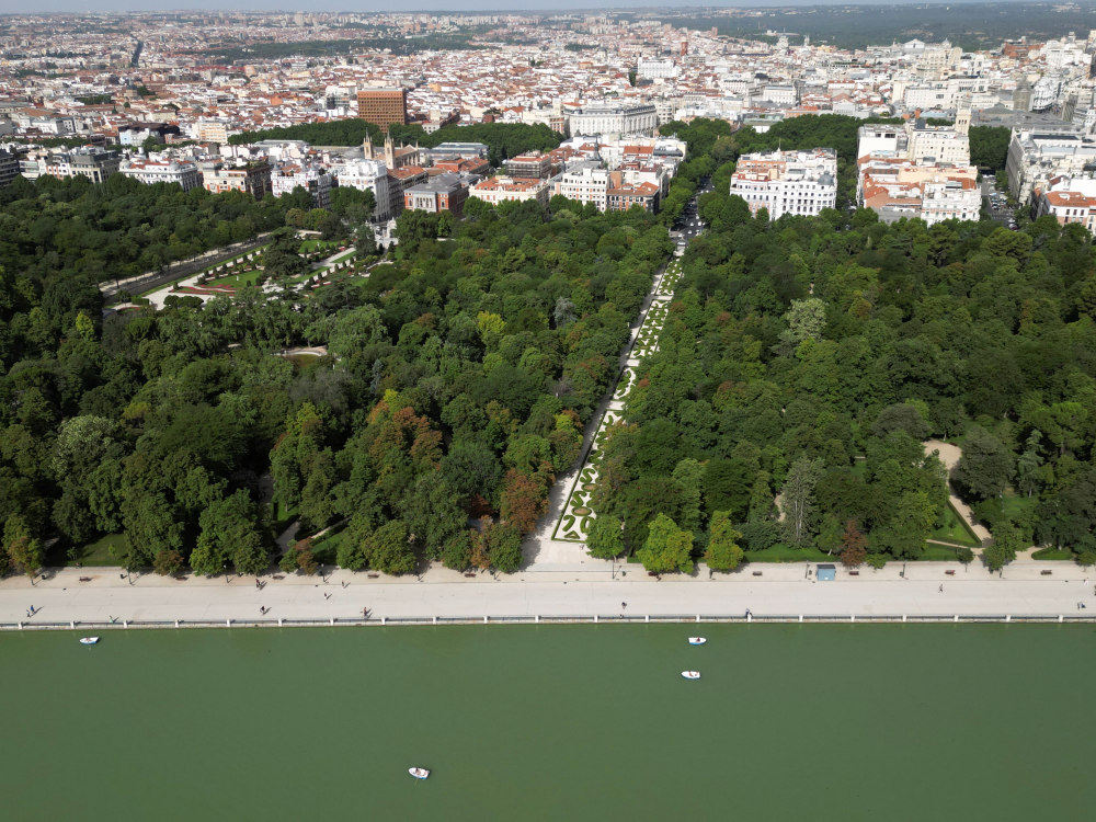 (外代一线)空中俯瞰马德里