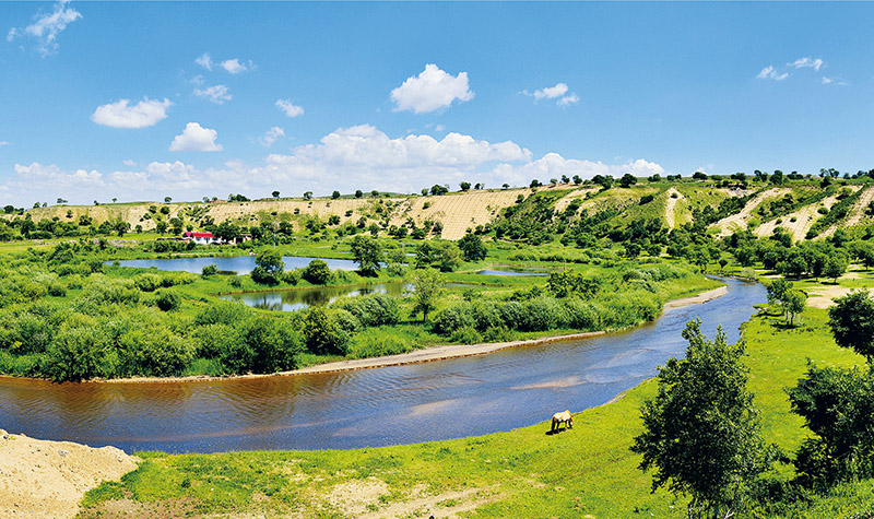 辽宁,河北,内蒙古等地坚持山水林田湖草沙一体化保护和系统治理,通过