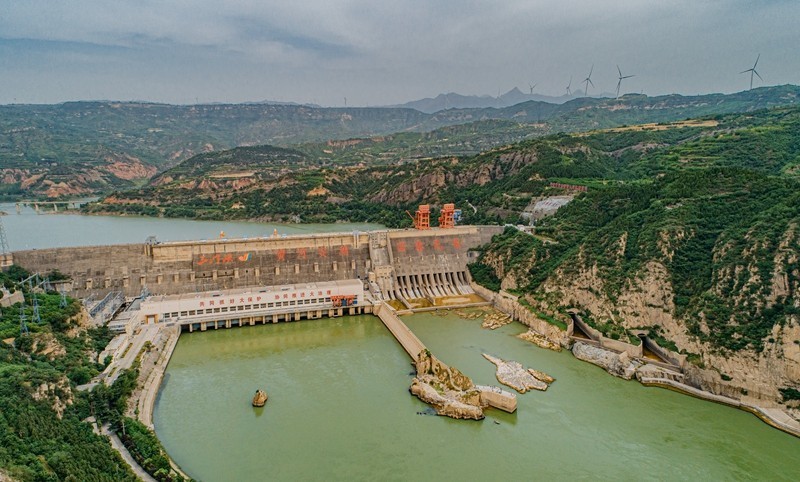 生态写在碧水间美景正从坝中来