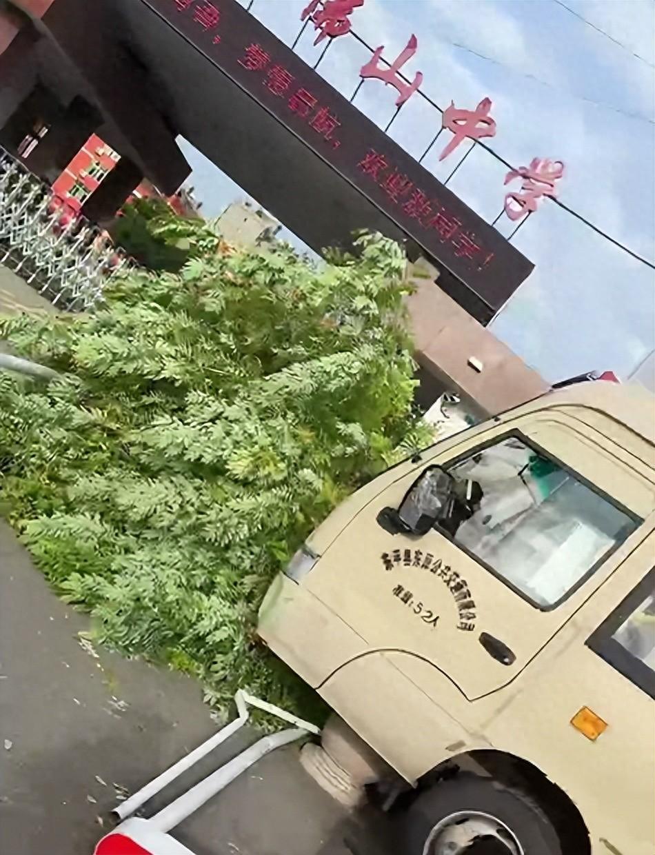 山東東平一校車沖上校門外人行道致11死，目擊者：司機被特警帶走