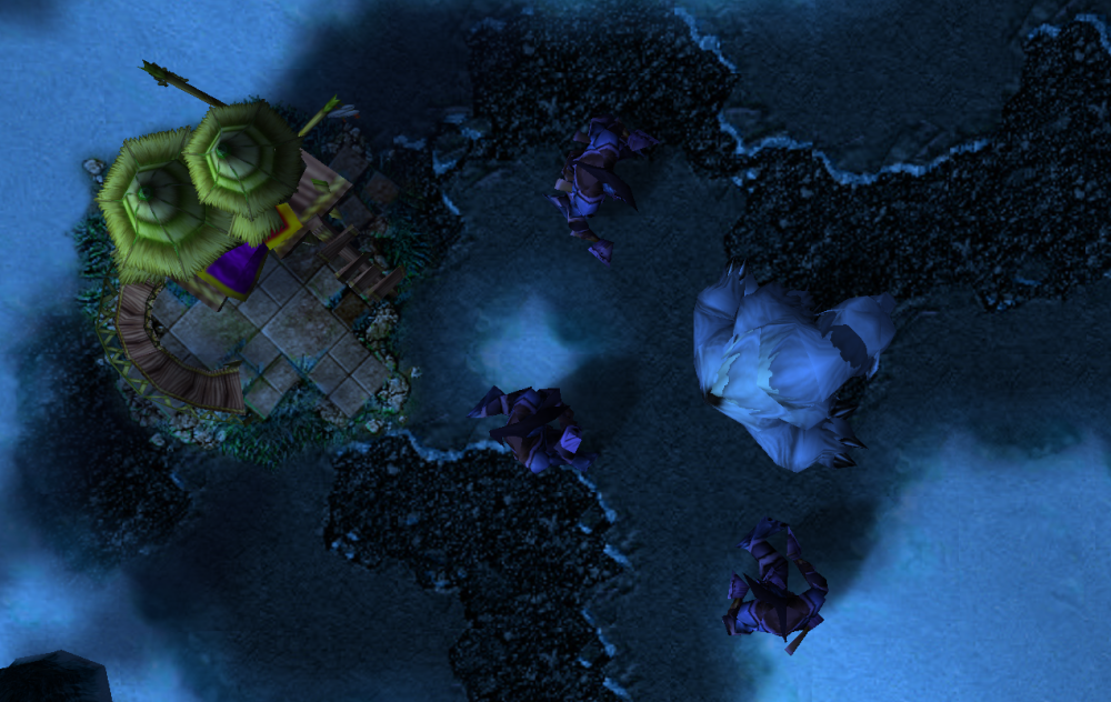 魔兽争霸3:经典地图失落的神庙(lost temple)_腾讯新闻