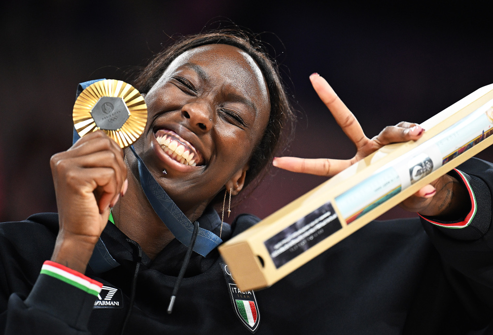 巴黎奥运会丨排球——意大利队女排夺冠