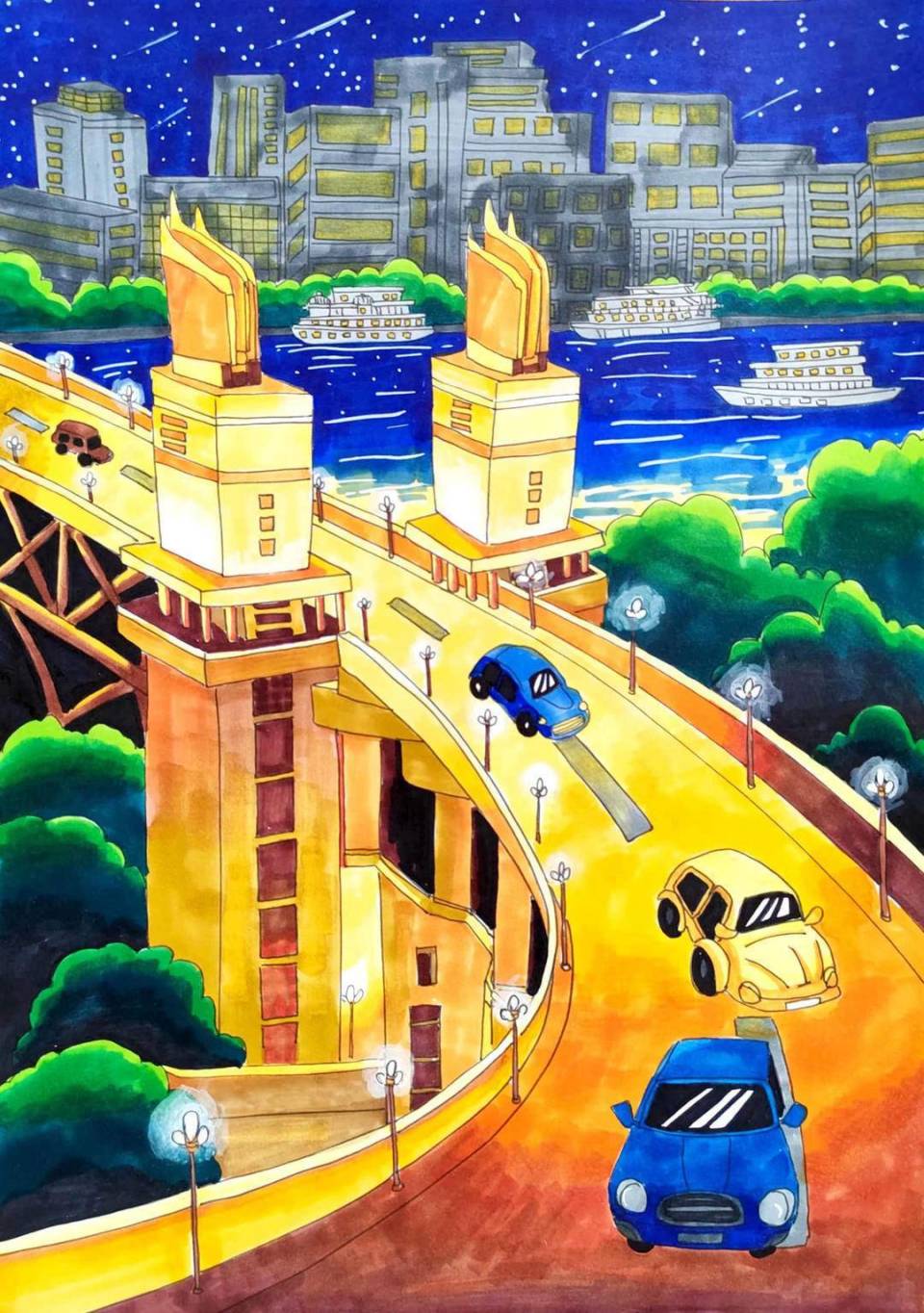 "寻访城市地标 手绘大美江苏"青少年绘画征集活动获奖名单揭晓