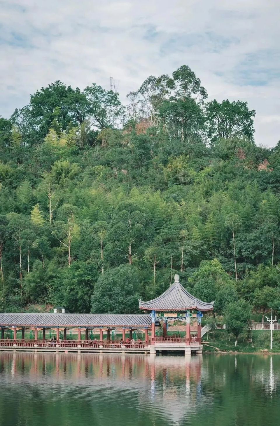 99神女湖推荐游玩路线:别桥原乡→神女湖→天路→神女湖驿站→杨湾