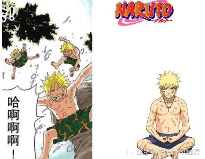 宇智波斑为什么只有一整块腹肌?