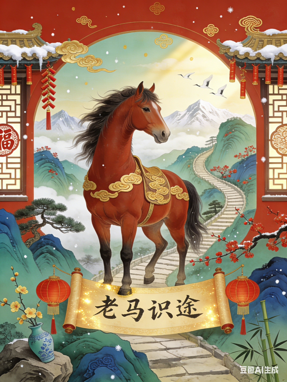 马年说马！这些带“马”字的成语，藏着奋进与吉祥的美好寓意_腾讯新闻