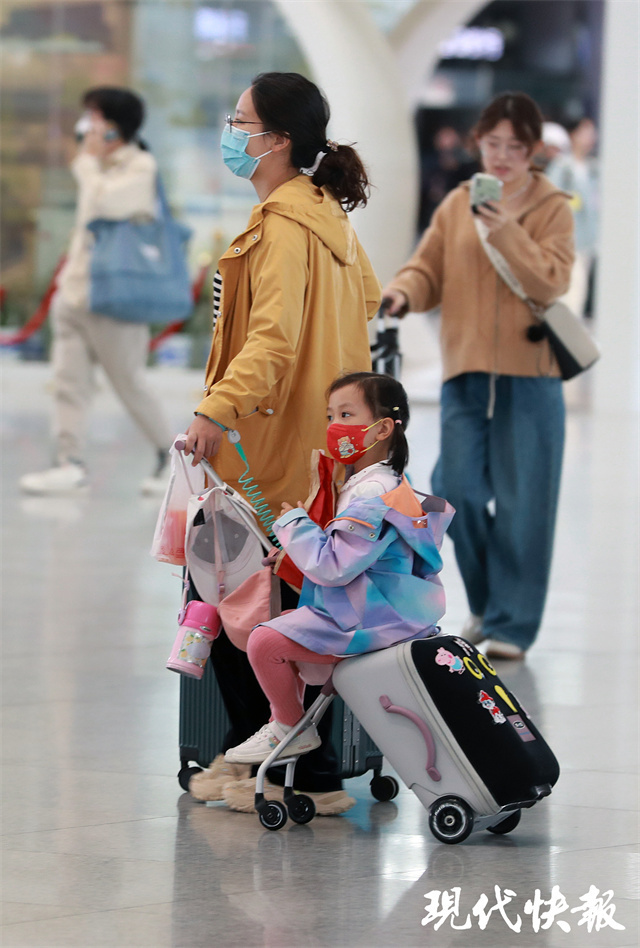 图集丨坐高铁遛娃去