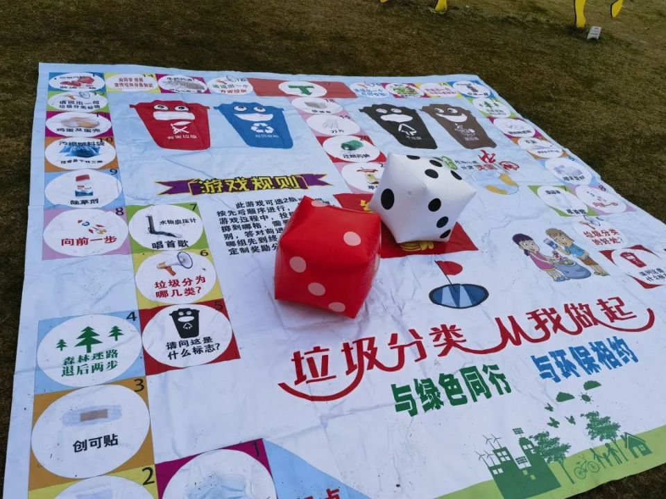 龙行龘龘上海市2024年生活垃圾分类志愿者服务宣传日"踏青好时节 分类