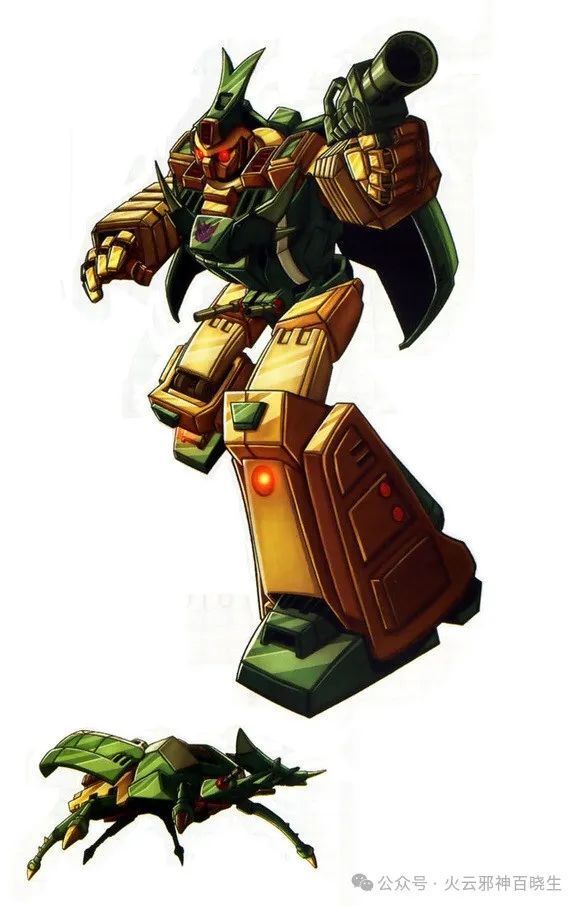 变形金刚里的七只机器昆虫,你是否都见过?