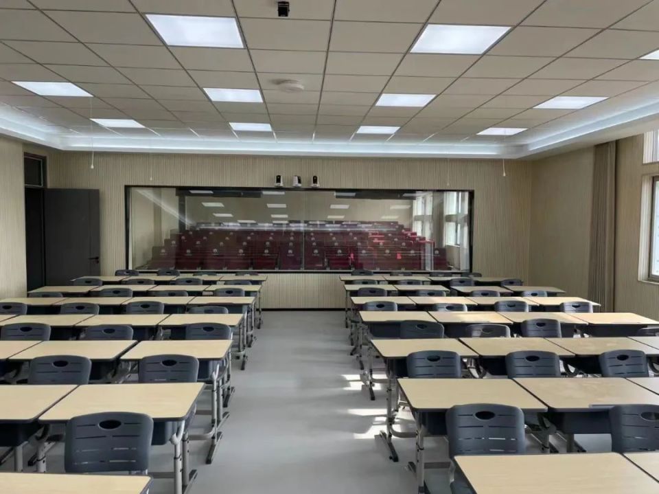 台州天台县平桥二中完工后的新校园环境改善明显