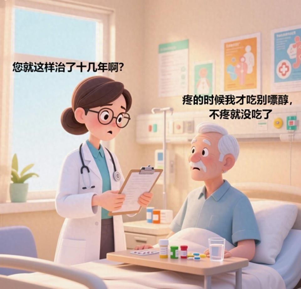 痛风患者用药误区大揭秘！疼时吃降尿酸药，不疼就停？为啥不行？
